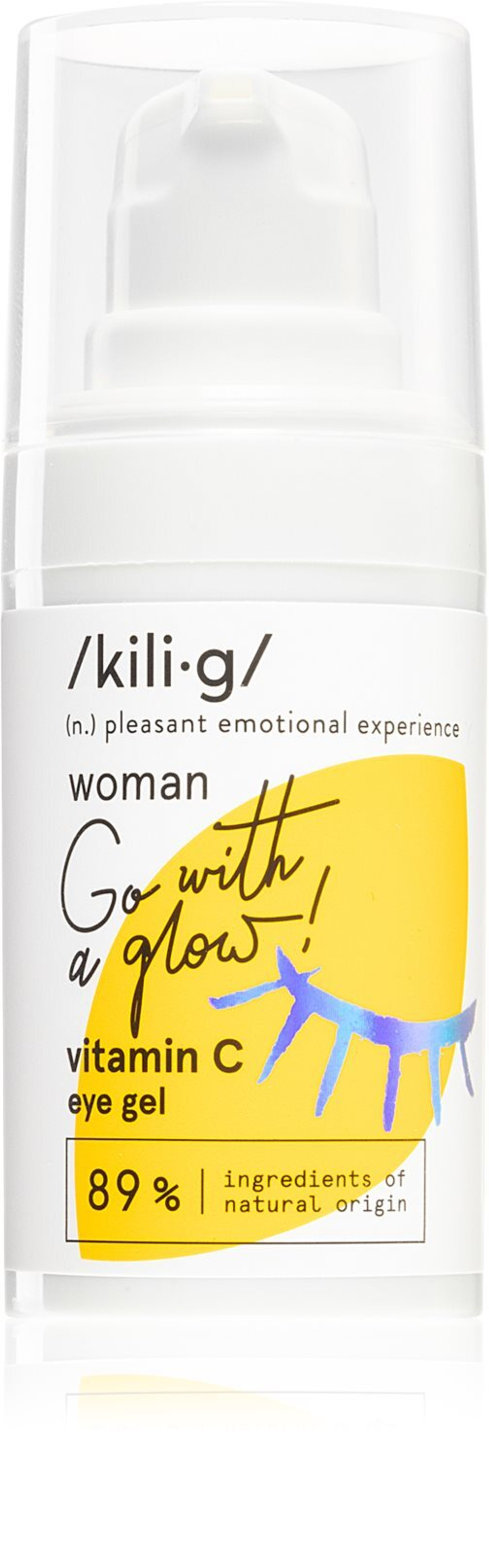 Kilig Vitamin C - осветляющий гель для глаз с витамином С /   15  ml  / GTIN 4770001000120