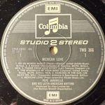 Pepe Jaramillo And His Latin-American Rhythm ‎– Mexican Love (Англия 1972г.) Promo