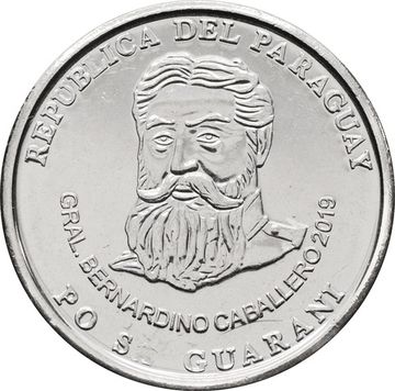 500 гуарани 2019 Парагвай