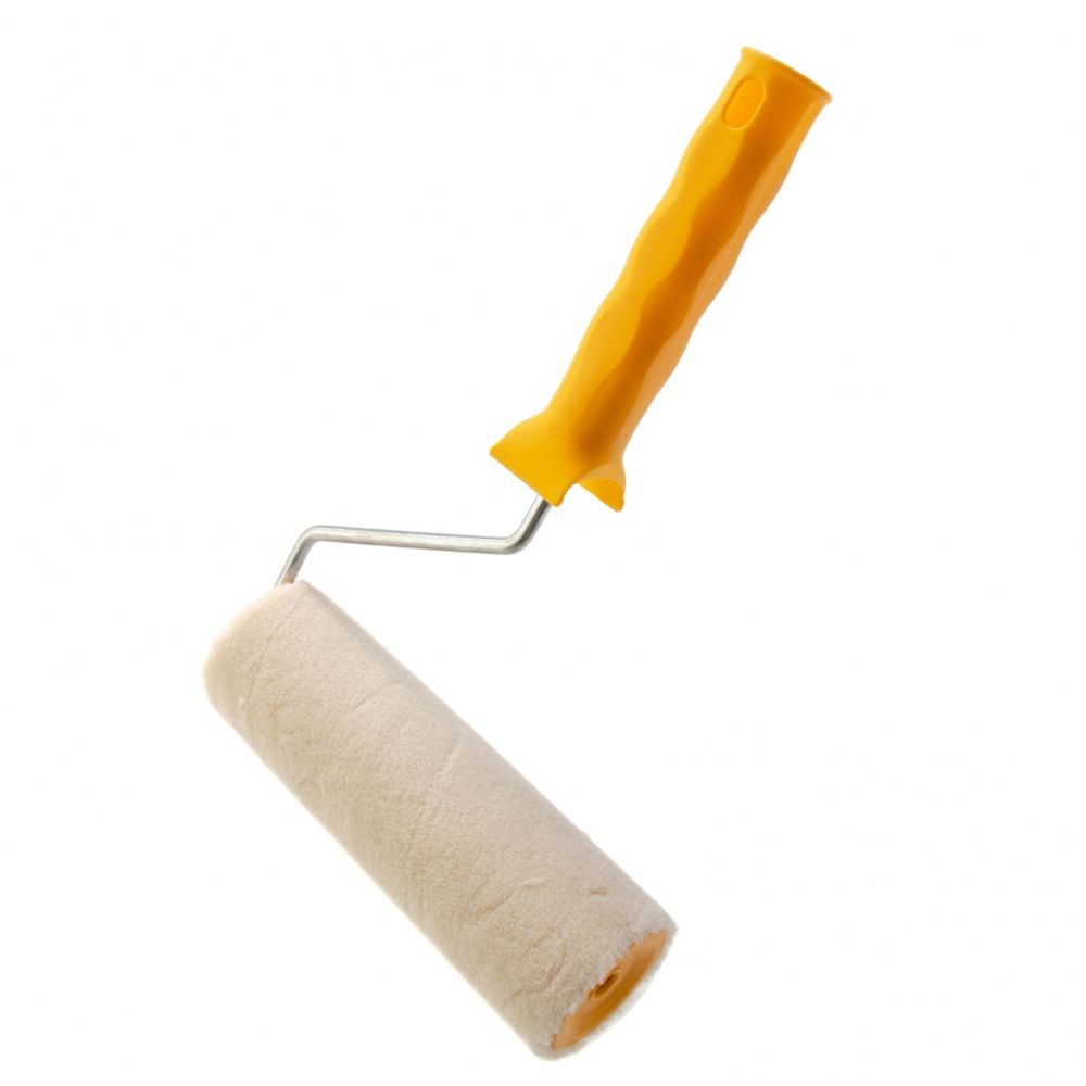 80229 Валик "Лаки", 180 мм, ворс 5 мм, D - 48 мм, D ручки - 6 мм, велюр Сибртех