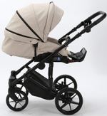 Детская коляска Adamex Zico Deluxe 2 в 1 Z-SA07 СВ.БЕЖ.КОЖА