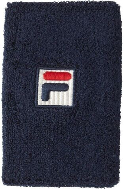 Напульсник теннисный Fila Arnst Long Wristband - peacoat blue