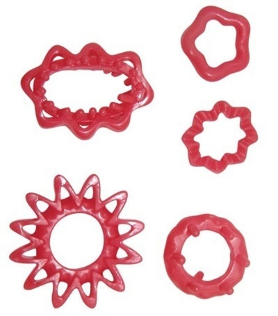 Набор из 5 эрекционных колец