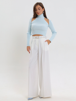 Лонгслив с двумя плечами