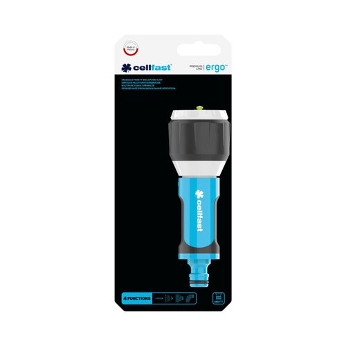 Пистолет для полива CELLFAST ERGOLINE прямой многофункциональный