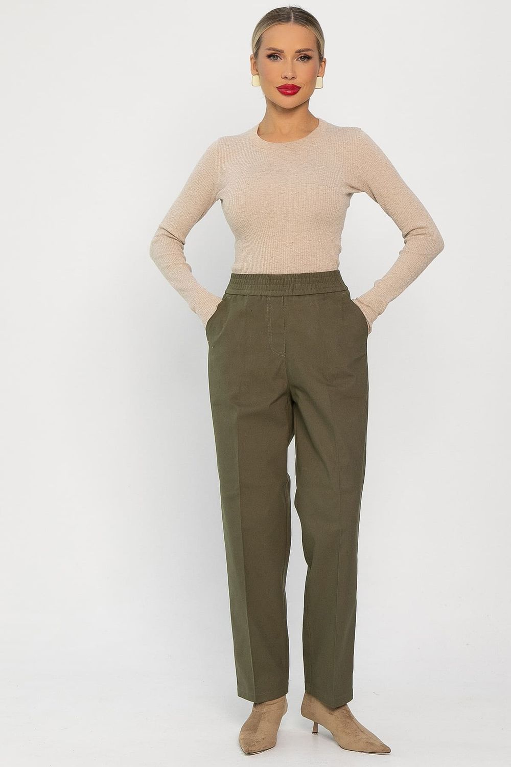 Брюки на резинке Спринт (хаки) Б14260-18М LT Collection