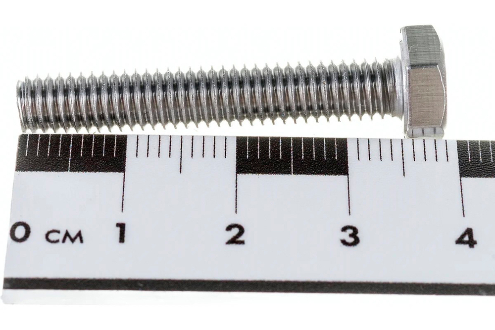 6х35 Болт нержав.А2 DIN933 (30 шт.)