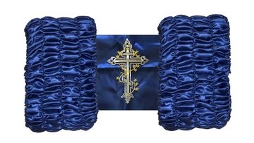 Обивка АТЛАС синяя Термокрест Серебро