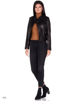 Косуха кожаная куртка женская Турция