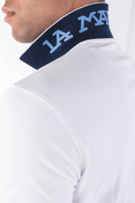 поло miguel La Martina - белый(CCMP01 PK001)