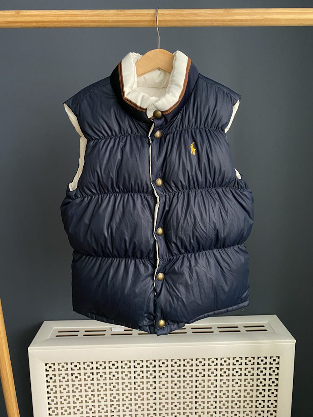 Пуховой жилет  Ralph Lauren 2хсторонний, 152