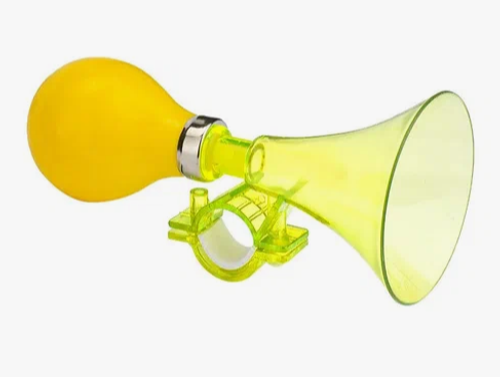 Клаксон 71HD-02 пластик ПВХ желтый