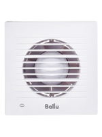 Вытяжной канальный вентилятор Ballu BAF-FW 120 N бесшумный с москитной сеткой для ванной комнаты, туалета, кухни и бани, 120 мм