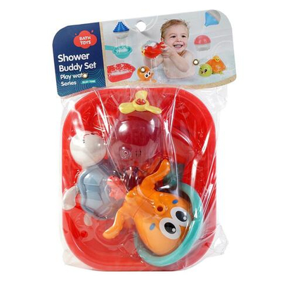 Набор игрушек для купания 5предм. пакет HG-5045