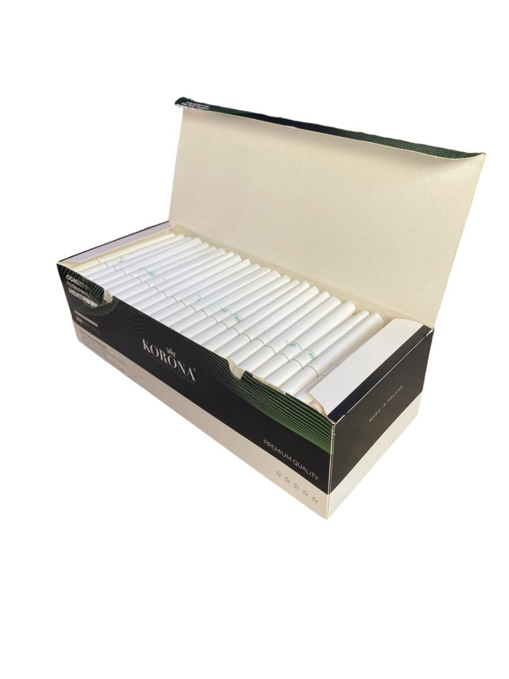Гильзы для сигарет "Korona" Menthol 10х200шт (Комплект)