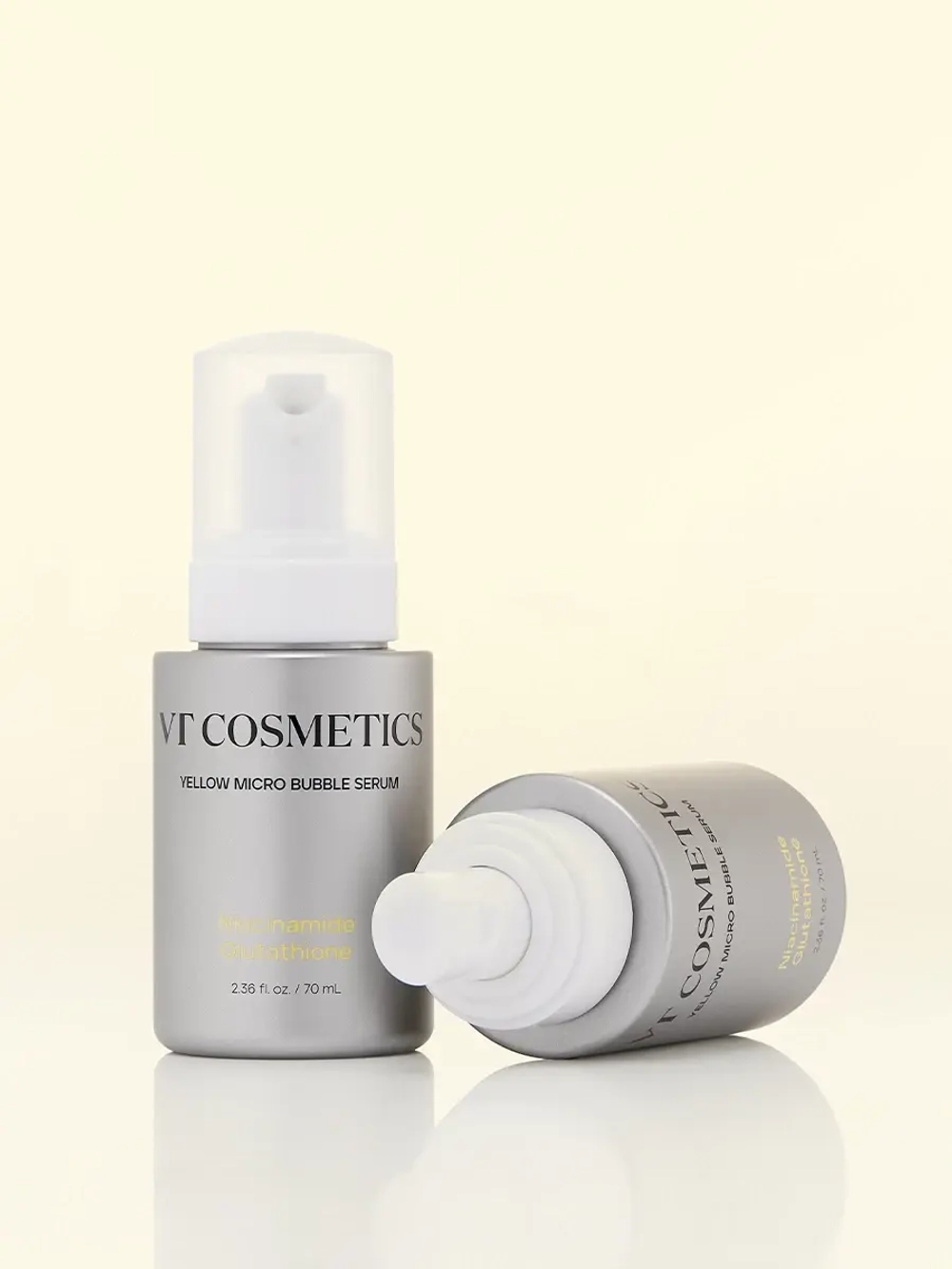 VT Cosmetics Пузырьковая сыворотка с 5% ниацинамида и глутатионом Niacinamide Glutathione Yellow Micro Bubble Serum 70 мл