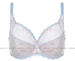 Бюстгальтер Manila на косточках (Размер: 75D) (Цвет: белый с голубым)