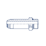 Штуцер FRMC JIC 1.1/16 - BSP 3/4 (удлин.)