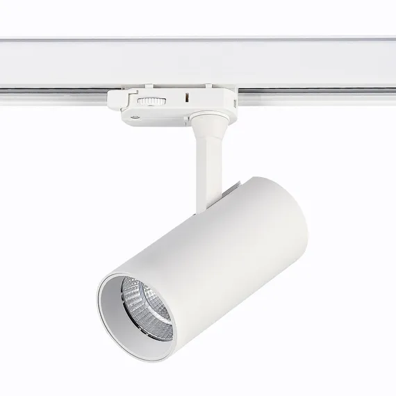 ST661.536.10 Св-к трек. Белый LED 1*10W 3000K 800Lm Ra>90 38° IP20 L130xW60xH195 165-265V ТРЭЙС