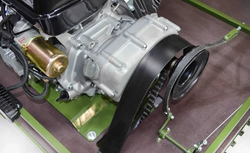 Мотобуксировщик вездеход KOiRA T9 R (понижающий редуктор)