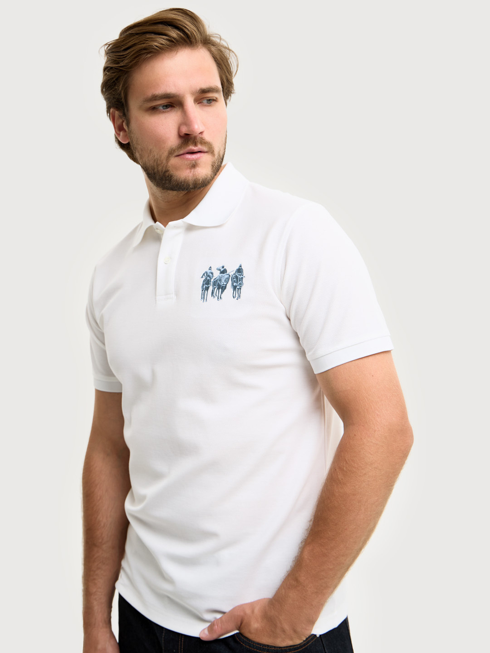 Поло Три Богатыря | EPOS (белое)