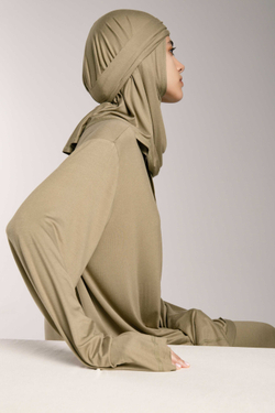 Хиджаб Молик тройка хаки