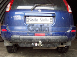 Фаркоп оцинкованный Galia N040A для Nissan X-Trail 2001-2007(паспорт и сертификат в комплекте)(без электрики)