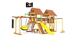 Деревянный игровой комплекс Савушка Lux - 9 COMFORT
