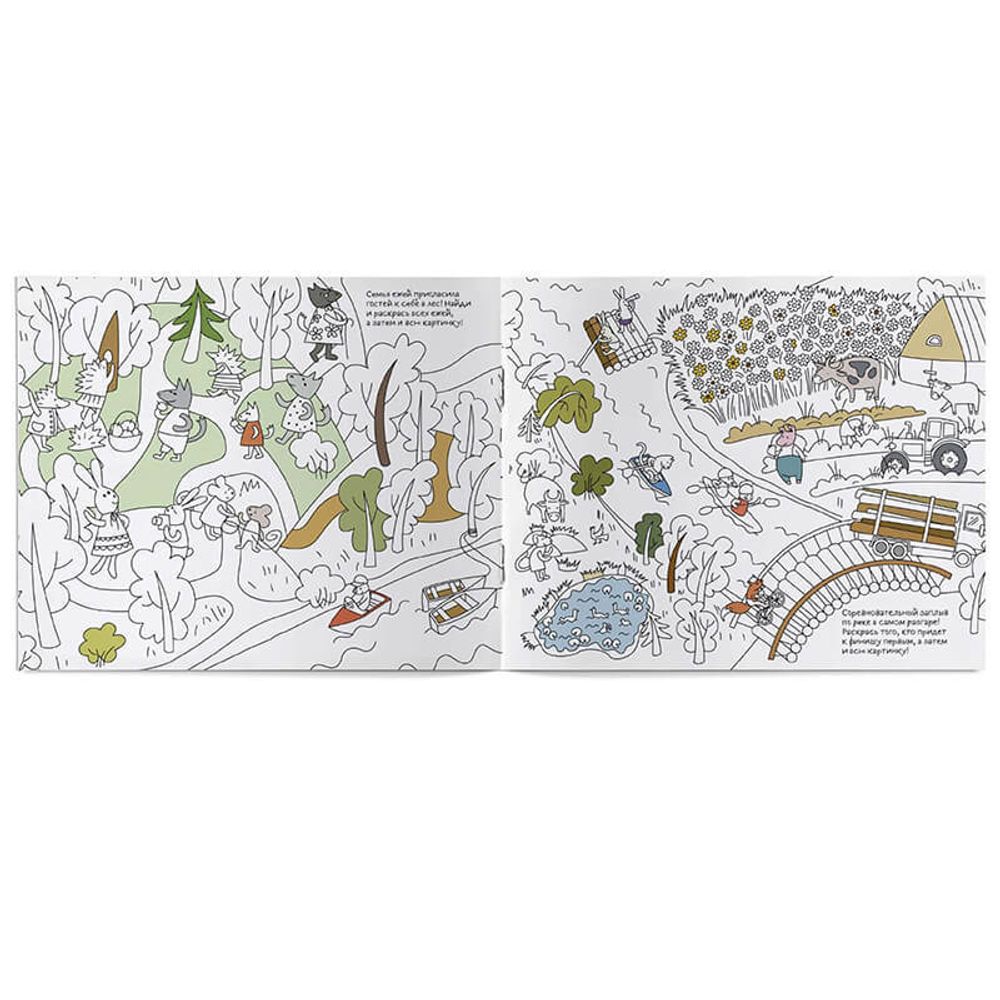 «Веселые каникулы в деревне». Занимательный альбом