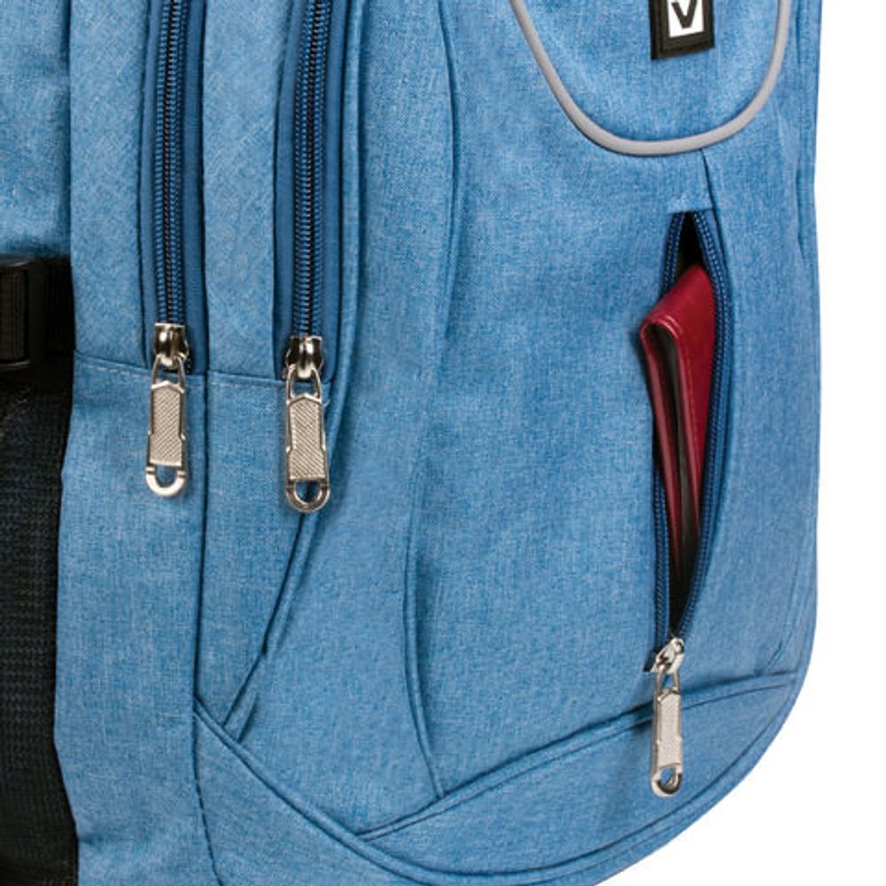 Рюкзак BRAUBERG для старших классов/студентов/молодежи, "Скай", 30 литров, 46х34х18 см, 225517