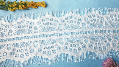 Французское кружево, ш. 13 см, белый