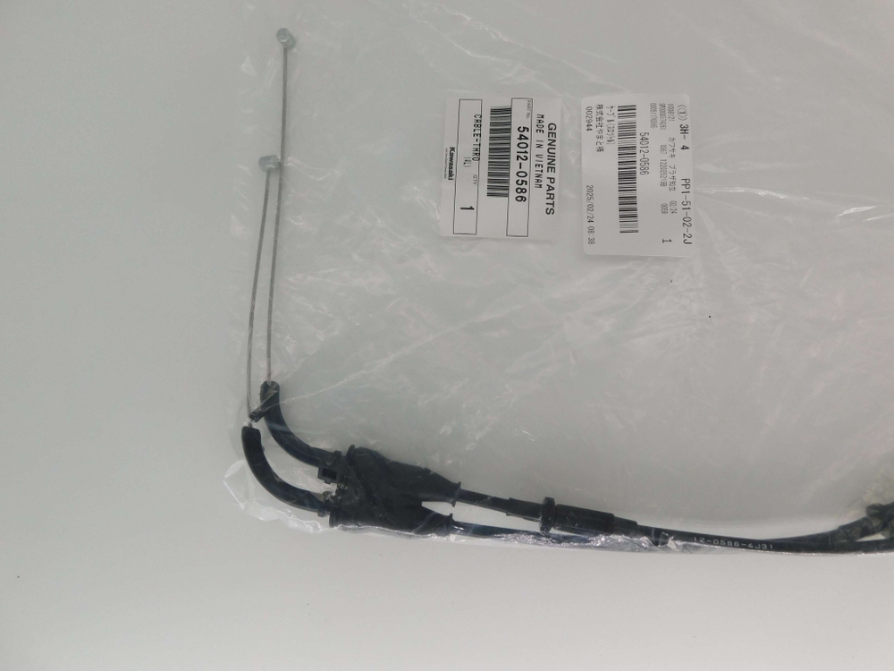 тросики газа Kawasaki Ninja ZX-6R ZX636 13-17 54012-0586