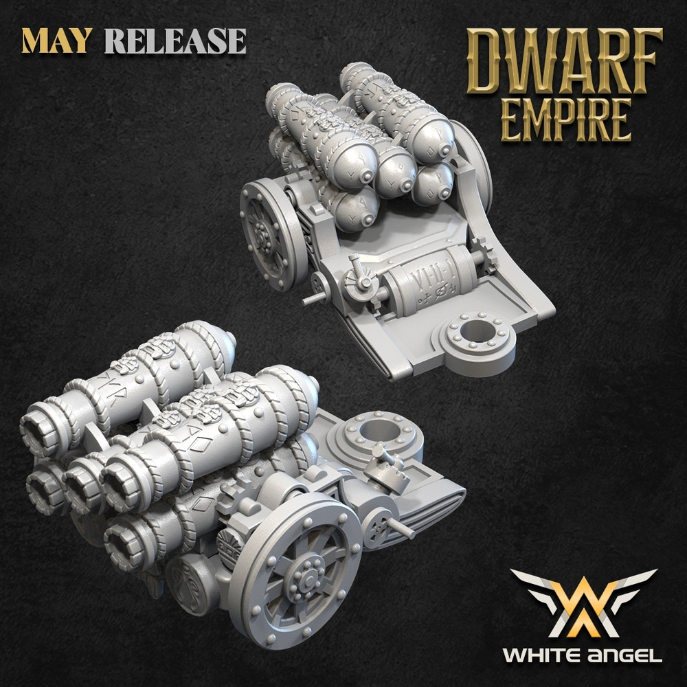 MULTIPYRO ORGAN CANNON - DWARF EMPIRE (MAY 2024 RELEASE)