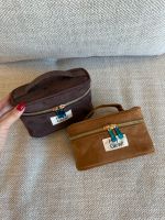 HEY GLOW Косметичка мокрый кожа коричневый-шоколадный