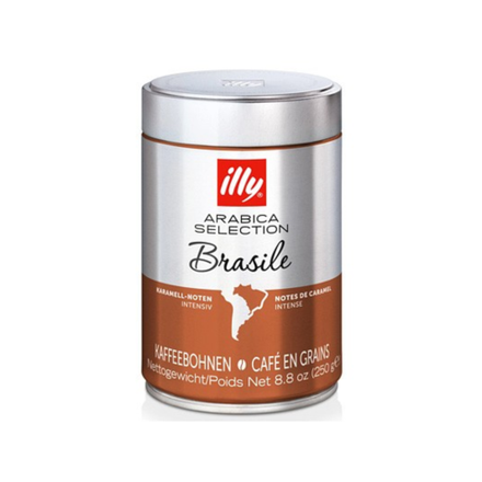 Кофе в зернах ILLY Brazil Arabica Selection, 250 г, ж/б