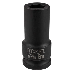 Головка ударная глубокая 3/4'', 18мм (6гр.) RockForce RF-46510018
