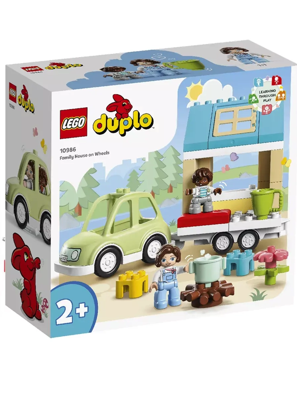 Лего 10986 Семейный дом на колесах Lego Duplo