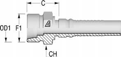 Фитинг DN 32 DKO-S (Ш) 52x2 38 Interlock