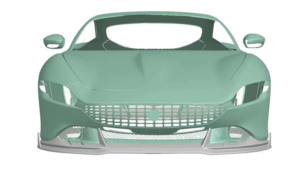 Карбоновый аэродинамический комплект для Ferrari Roma 2019+ Феррари Рома