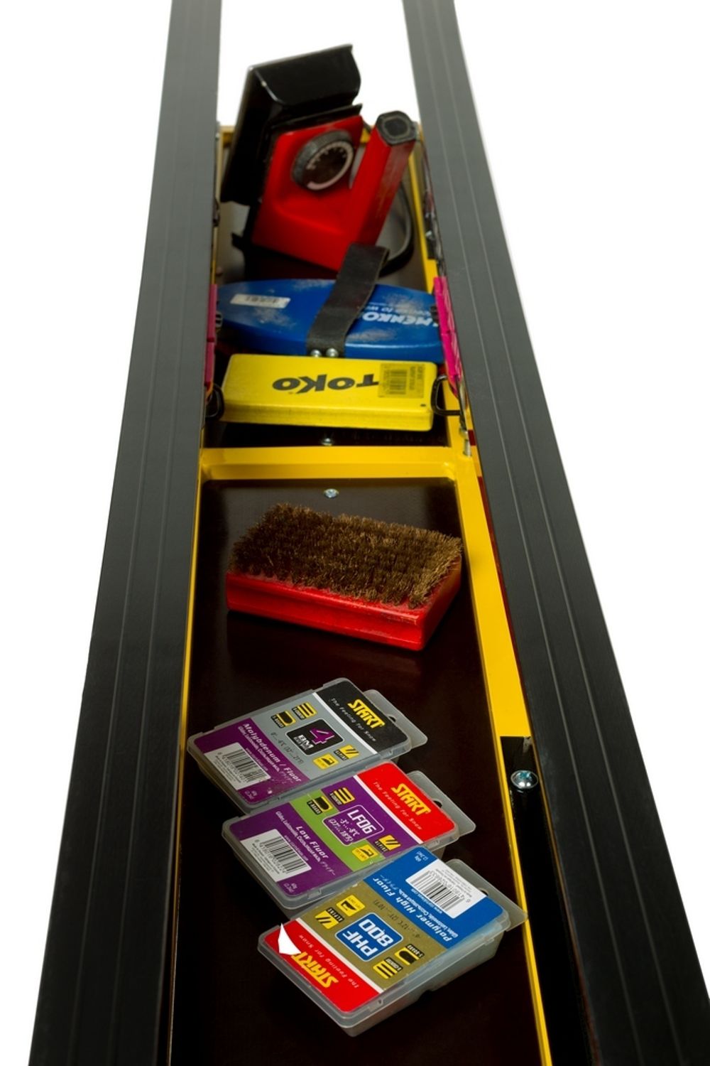 Лыжный разборный стол MASTER-SKI для подготовки пары лыж из алюминиевого профиля с полимерным покрытием