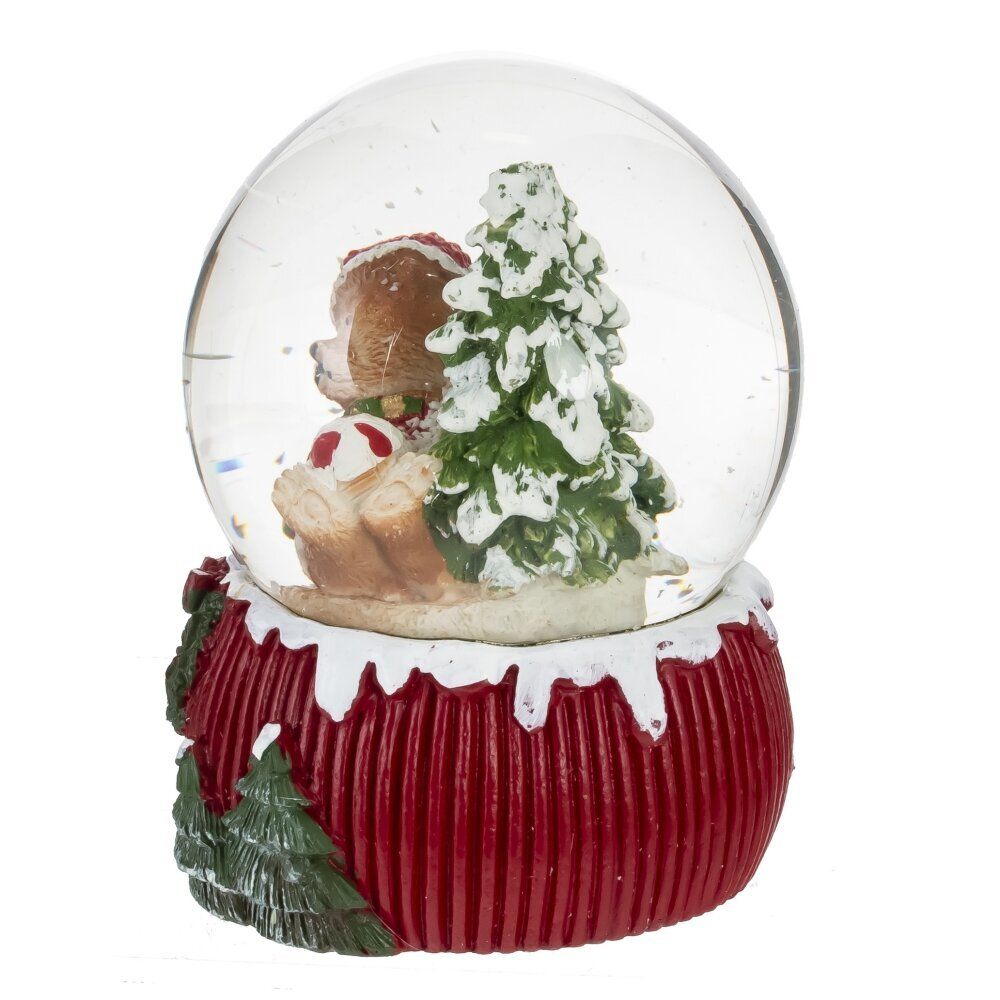 GAEM Фигурка декор в стекл шаре "Мишка/Снеговик/Дед Мороз/Олень", D 6.5 см, L6,5 W6,5 H9 см, 4в.