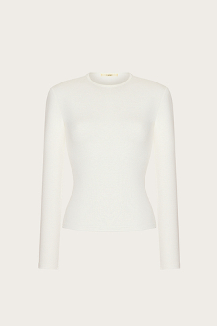 ЛОНГСЛИВ ИЗ ВИСКОЗНОГО ТРИКОТАЖА