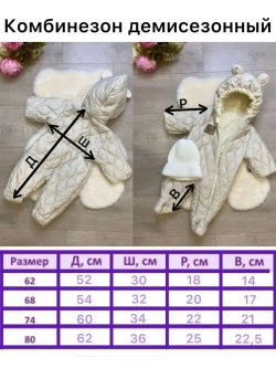 Комбинезон для новорожденных