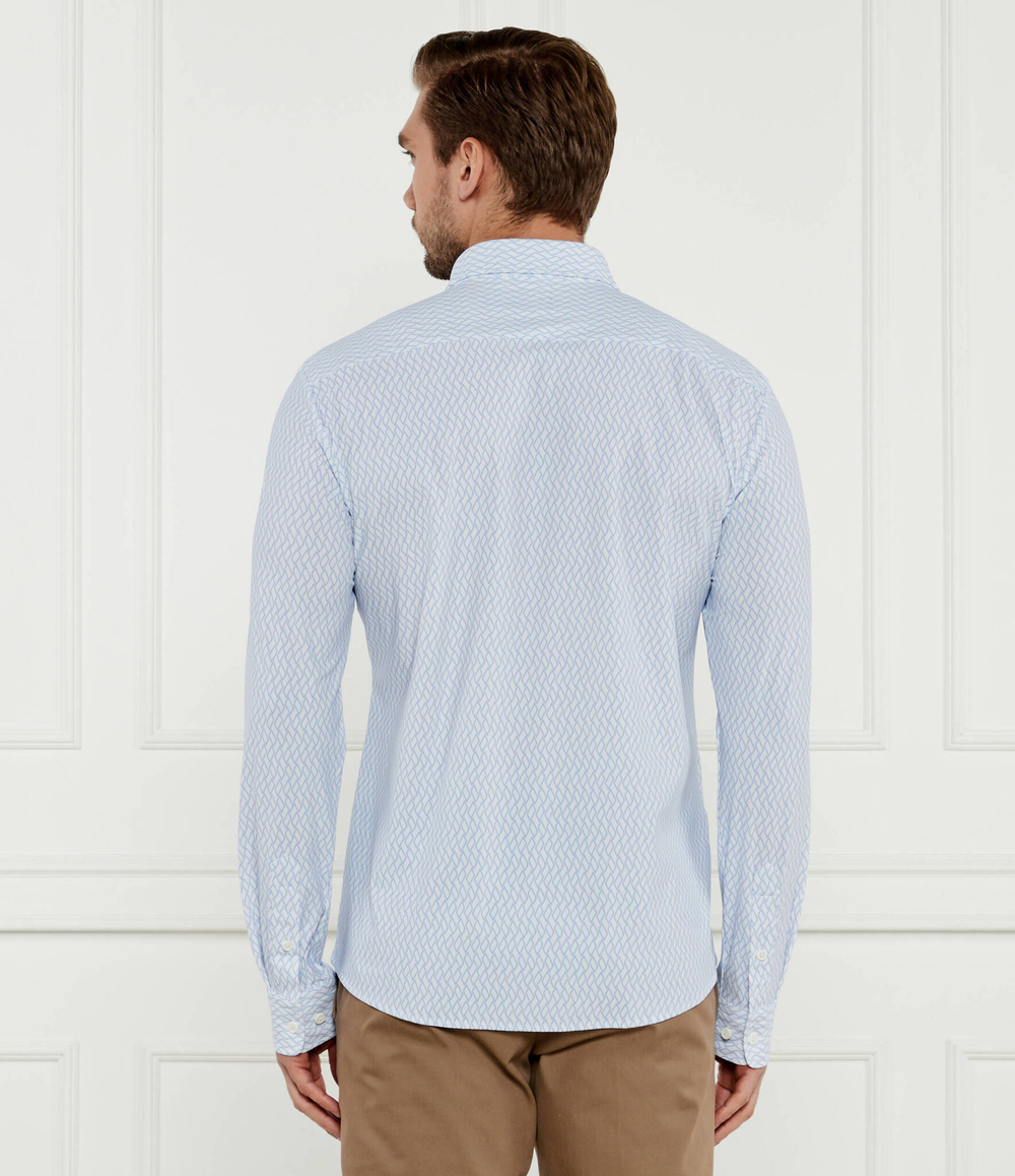 Рубашка P-ROAN-kent-C1-233 BOSS BLACK - голубой(50527532)