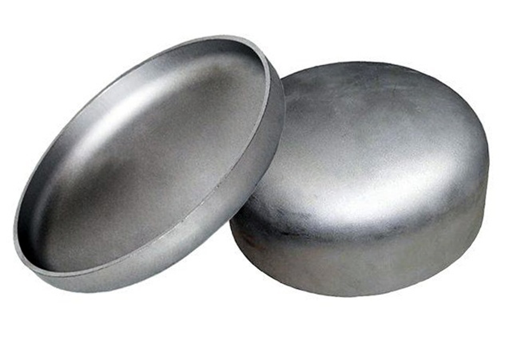 Заглушка стальная приварная неоцинкованная эллиптическая исполнения 2  ГОСТ 17379-2001