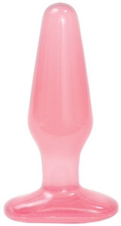 Розовая гелевая пробка MEDIUM