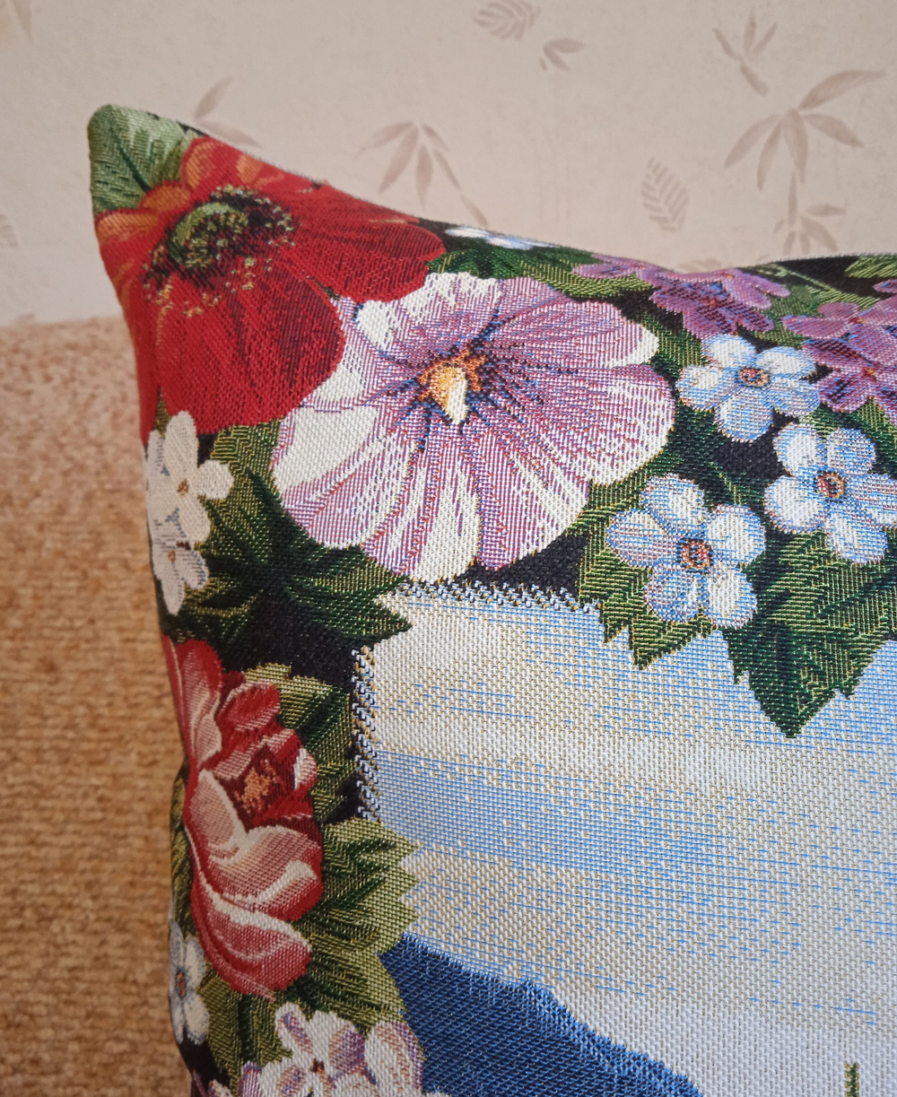 Декоративный гобеленовый чехол для интерьерной подушки Мечта 47х47