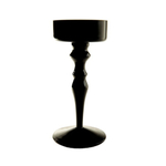 Подсвечник на ножке чёрный, 20 см