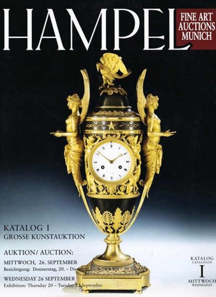 Каталог аукциона Hampel, Мюнхен, Антиквариат от 26 сентября 2018 года