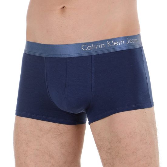 Мужские трусы боксеры темно-синие Calvin Klein Jeans